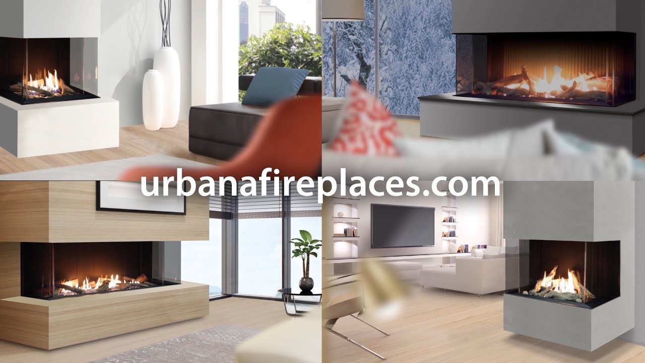 Urbana Luxury Fireplaces - U30 / U50 / U70 - YouTube