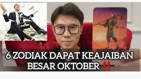 6 ZODIAK DAPAT KEAJAIBAN BESAR OKTOBER 2025 ‼️