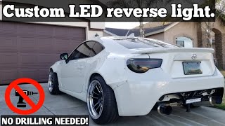 Custom LED reverse light on FRS/BRZ/GT86