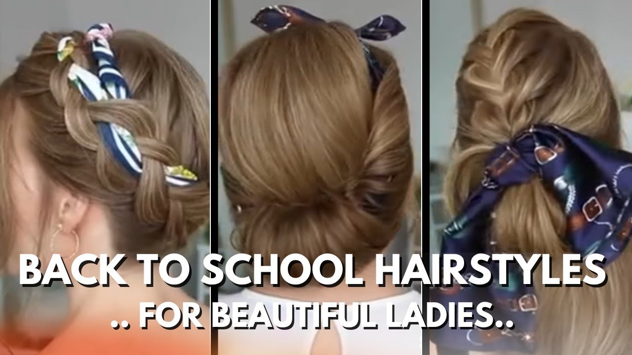 Back to school Hairstyle for Natural Hair #hair #hairstyle - YouTube