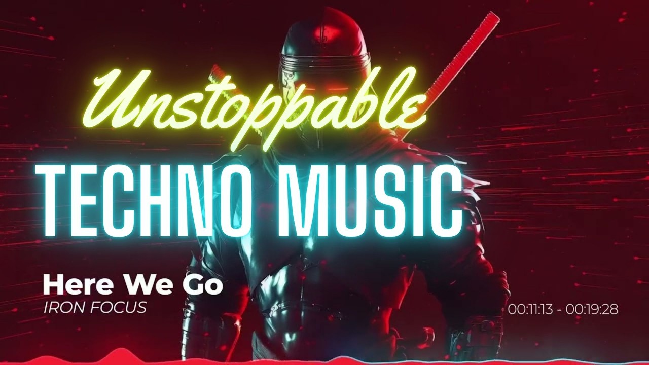 𝙃𝙒𝙂 #04 IRON FOCUS 💪 | 128 BPM Heavy Workout Techno