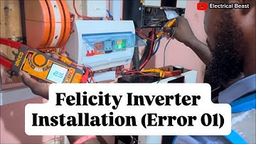Felicity Solar Inverter Installation and Repair 