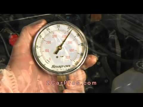 Fuel Pump Pressure Regulator Test - Most Cars