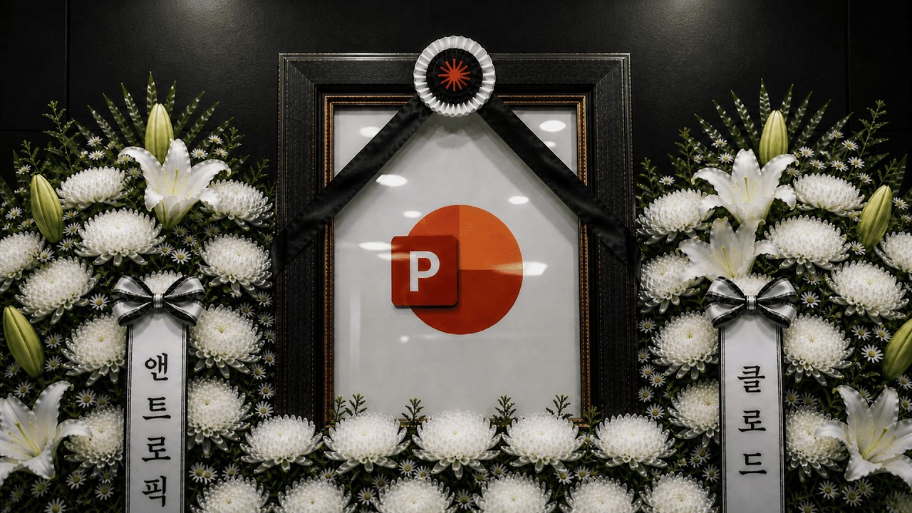 오늘, 클로드가 PPT를 죽였습니다.