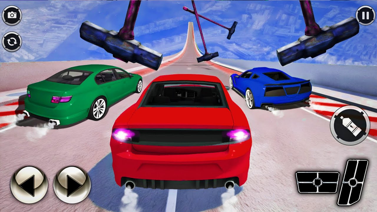 Car Crash Beam Racing Simulator - Beam Drive Crash Death Stairs ...