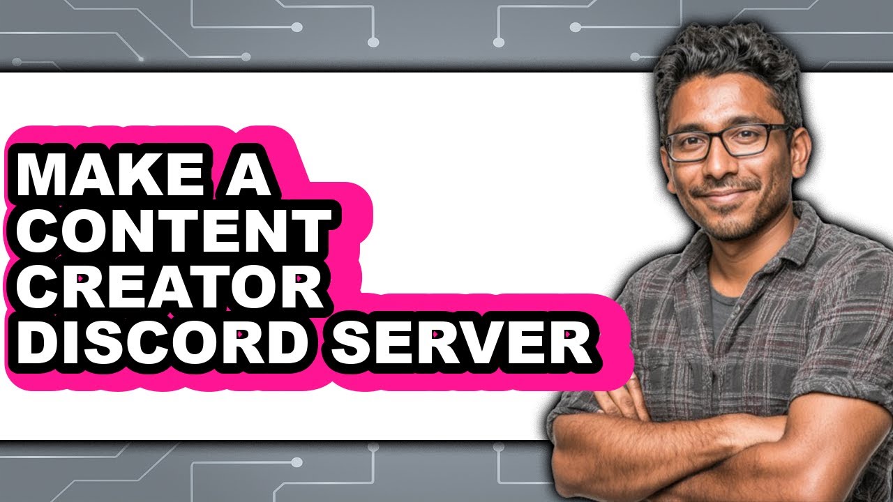 How to Make a Content Creator Discord Server (only Way)