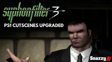 Syphon Filter 3 PS1 Cutscenes | Upgraded to 1080P 30FPS
