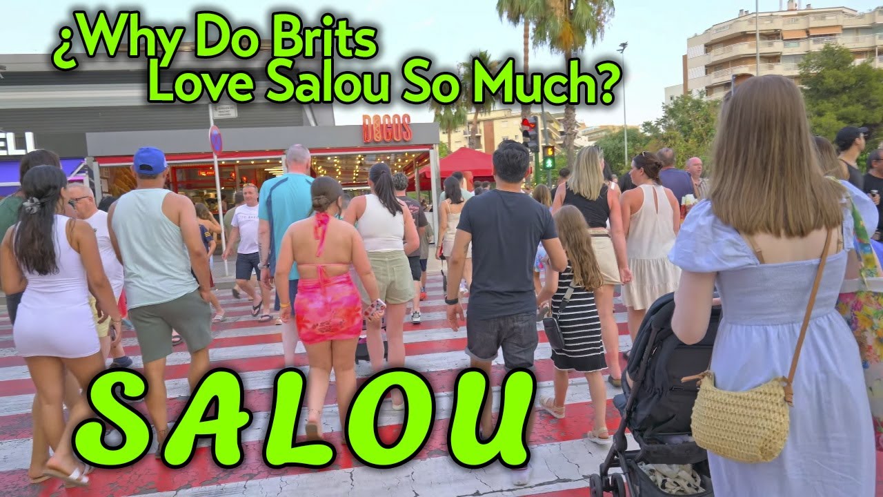 Why Is Salou the Favorite Destination for the British? | Saturday Night in 4K HDR
