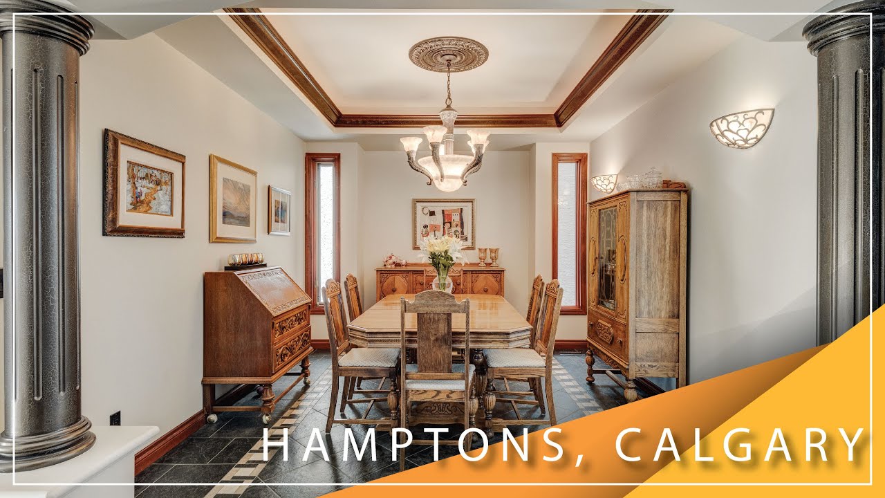 Calgary Real Estate Property Video Tour Production 54 Hamptons Manor