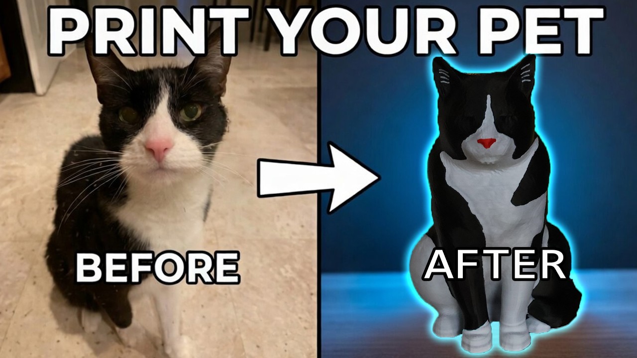 3D Print Your Pet [TUTORIAL] - YouTube