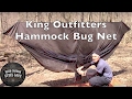King Outfitters Hammock Bug Net - Large Sized Bug Protection - HighCarbonSteel Love