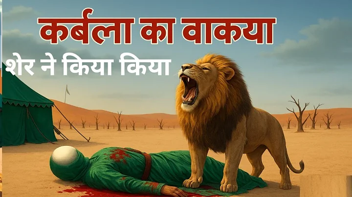 Imam Hussain aur sher ka waqia | Imam Hussain Ki Shahadat Ka waqiya | Abul Haris sher ka waqia