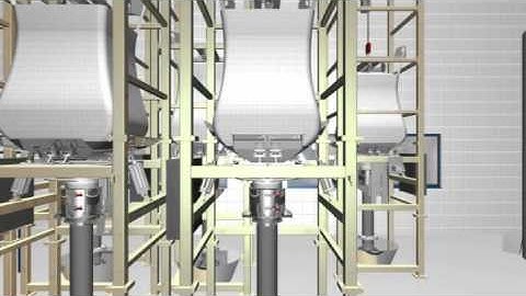 Sacmaster Big Bag Dispenser from Schenck Process for the Food industry