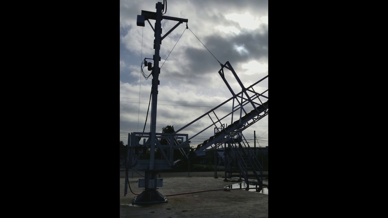 Nautical Pedestal Turn Table Gangway Goldline International Equipment Manufacturing LLC. YouTube