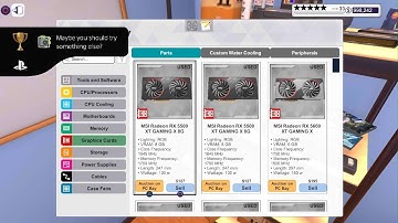 PC Building Simulator ~ Maybe you should try something else? Trophy