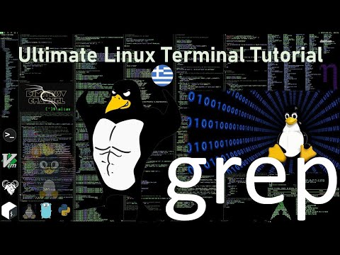 How to Use Grep - Ultimate Linux Terminal Tutorial (Greek)