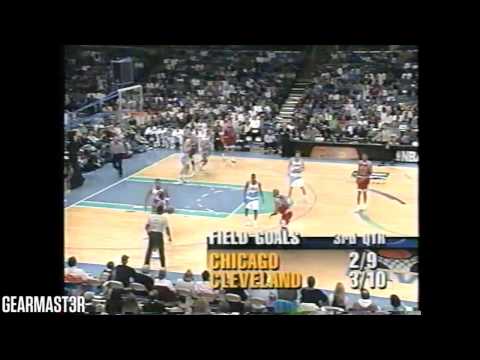 Michael Jordan 32 Pts 12 Reb Vs Cavaliers Full Highlights 1996 04 14 