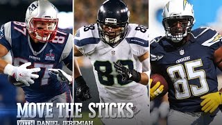 Top 5 Tight Ends | Who's Better: Rob Gronkowski or Tony Gonzalez? | Move the Sticks | NFL