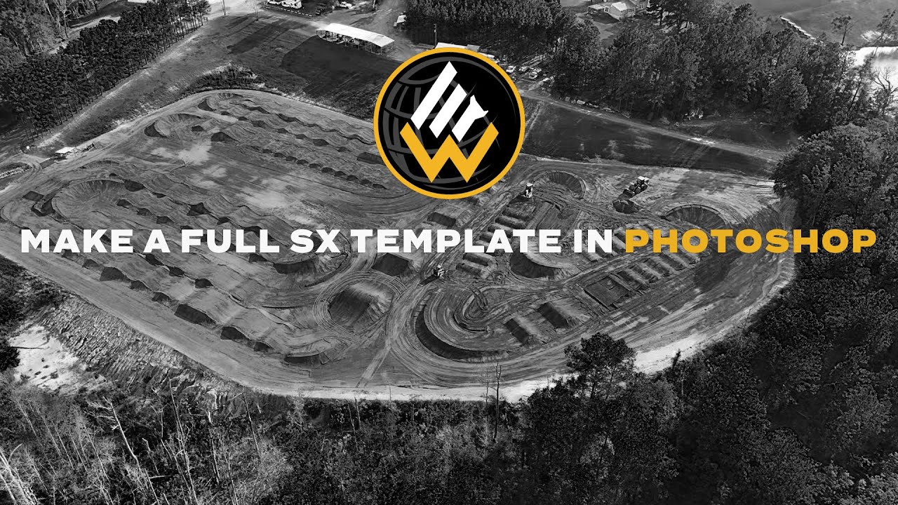 How to Build a Full SX Template in Photoshop | MXB Track Making Tutorial
