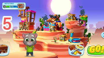 Talking Tom Splash Force - Walkthrough Gameplay #5