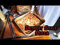 Detroit Pizza on Griddle Top With a Dome| Griddle Master