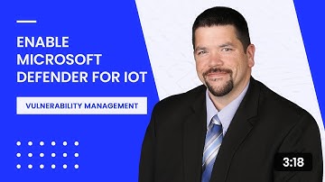 Enable Microsoft Defender for IoT
