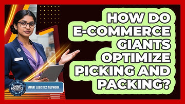 How Do E-commerce Giants Optimize Picking And Packing? - Smart Logistics Network