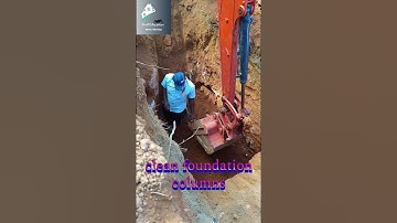clean foundation for Columns base