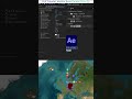 Make Stunning Map Animations in Seconds with GEOlayers 3 #motionboss #shorts #aftereffects