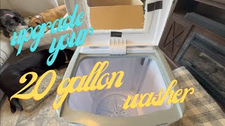 How to upgrade 20 gal bubble machine! @lowtemp.industries