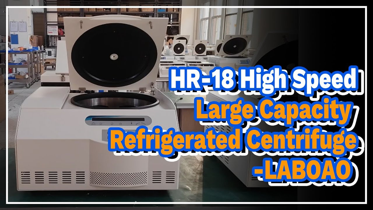 HR-18 High Speed Large Capacity Refrigerated Centrifuge - LABOAO