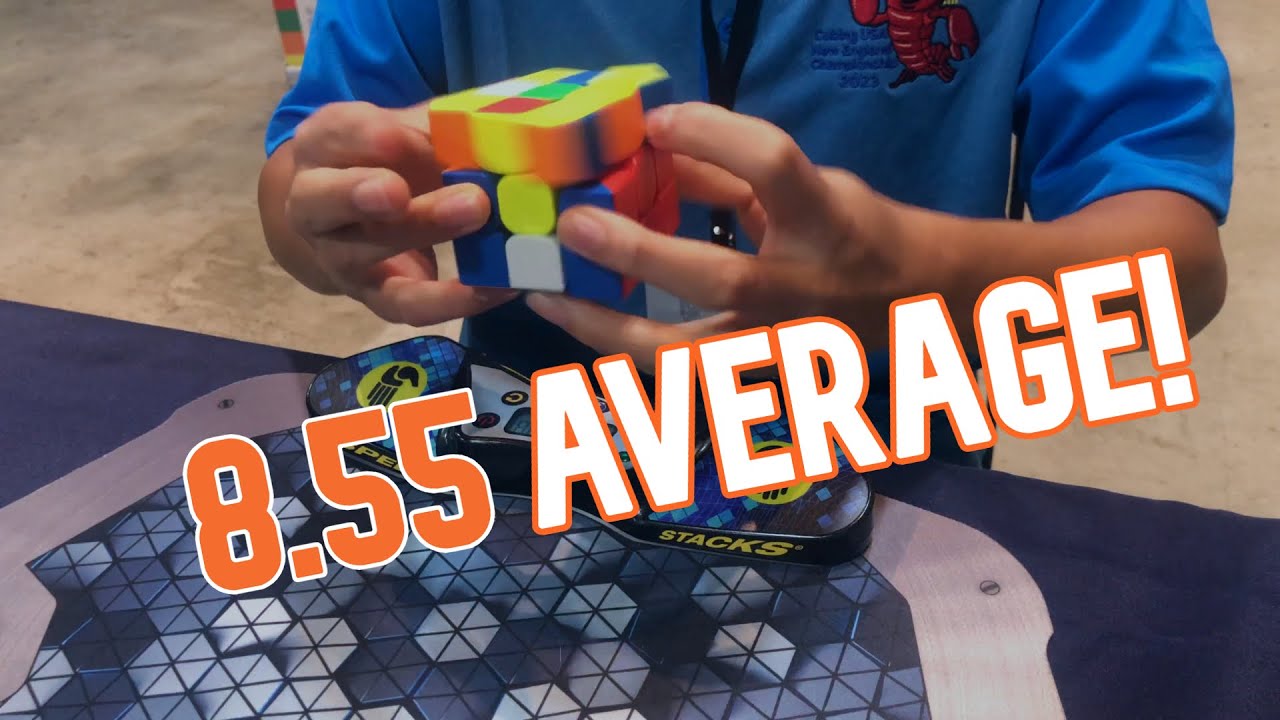 8.55 Official PR 3x3 Average! (Roux)