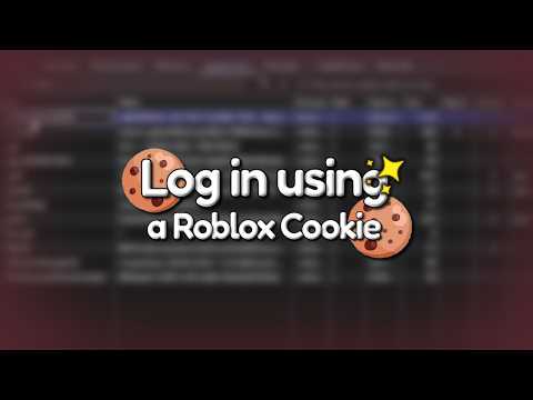 Roblox Cookie Login in One Minute