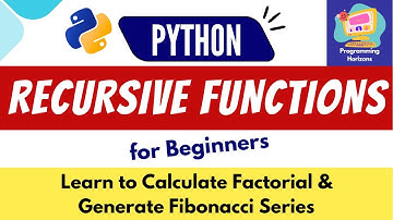 Recursion in Python | Factorial and Fibonacci Series Explained for Beginners