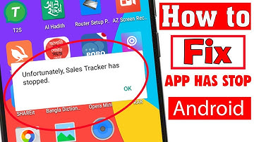 How to Fix Unfortunately App Has Stopped Errors On Android Phone (100% Working)