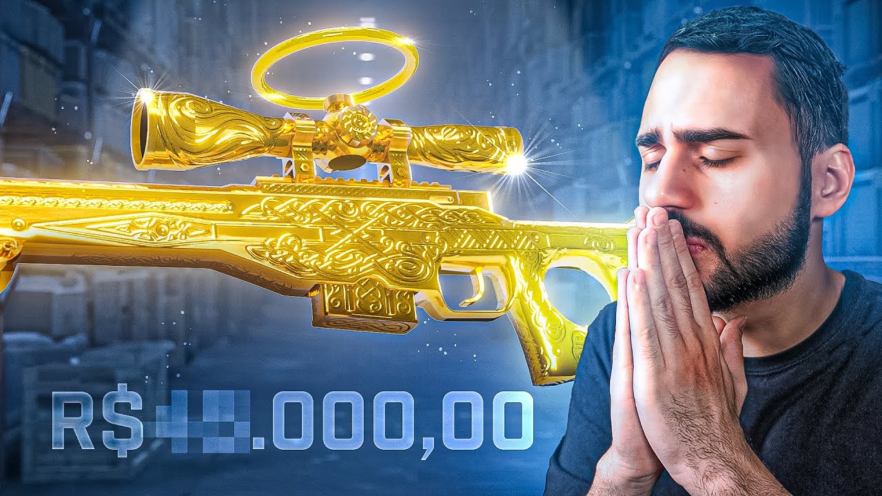 eu não to acreditando... Obrigado, Deus! (minha NOVA AWP dos SONHOS) - a mais cara do CS 2
