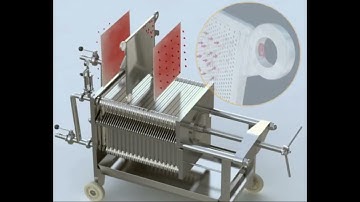 plate and frame filter for beer wine