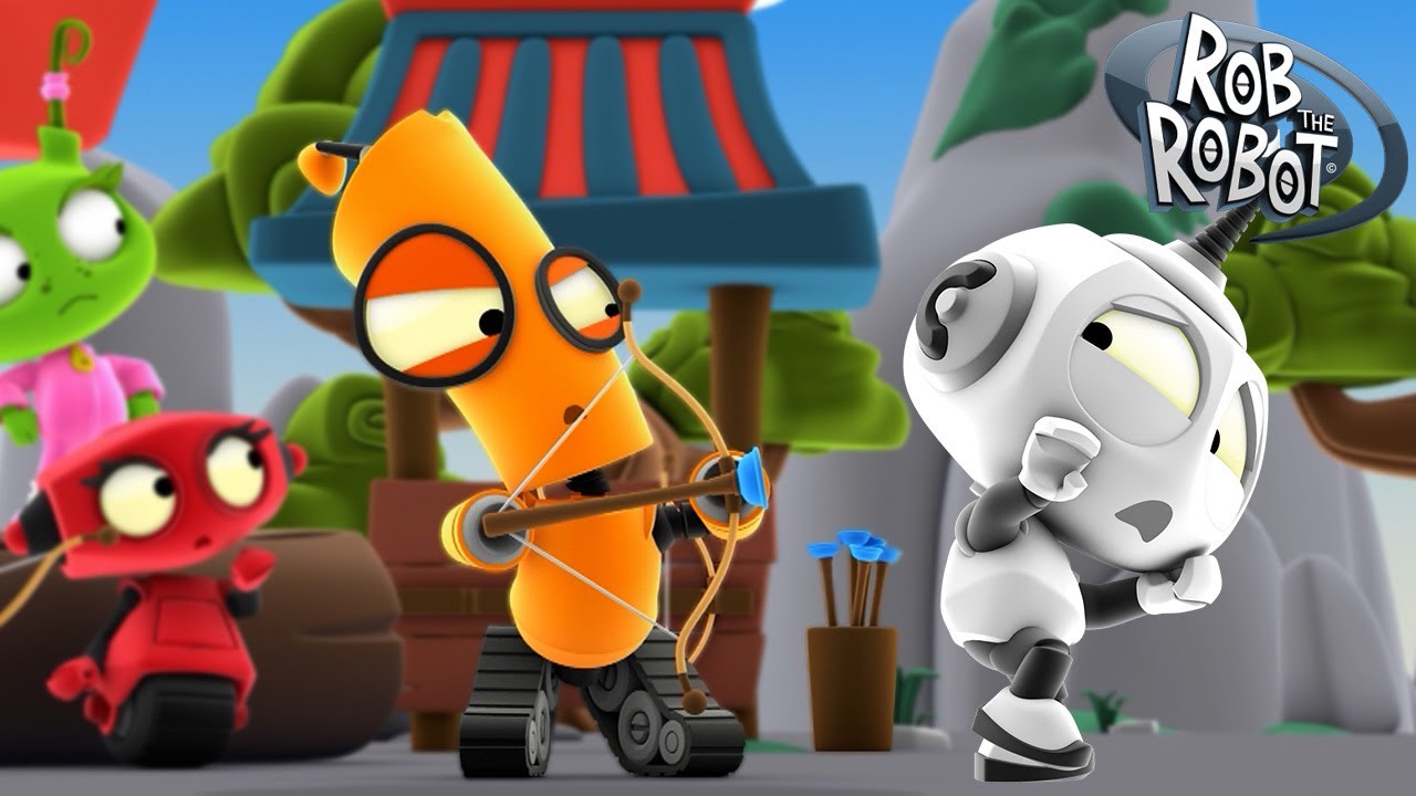 Crouching Tiger Hidden Wagon | Rob The Robot | Preschool Learning