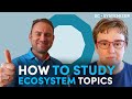 How to study business ecosystems
