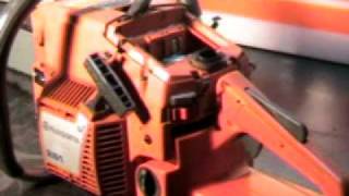 The chainsaw guy shop talk Husqvarna 261 chainsaw 12 6.AVI