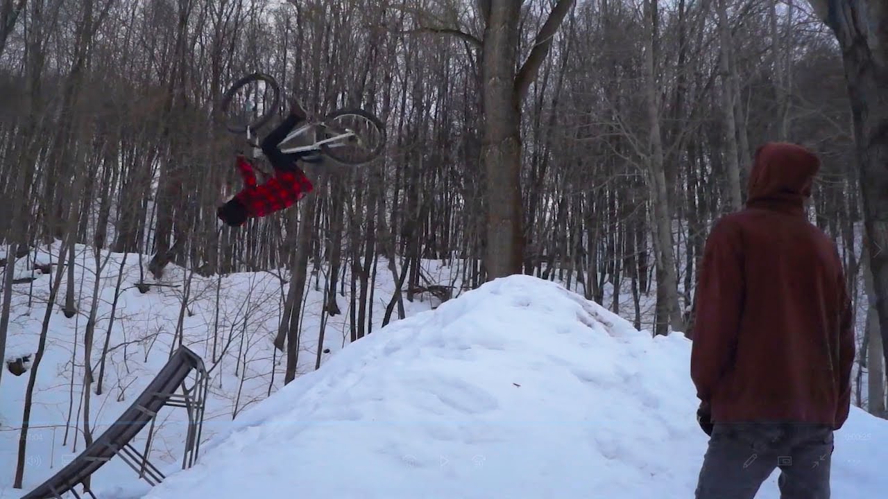 Чебоксарские дёрты, первый зимний видос dert riders - YouTube