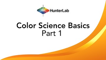 HunterLab Webinar: Color Science Fundamentals & Color Measurement Basics (Part 1)