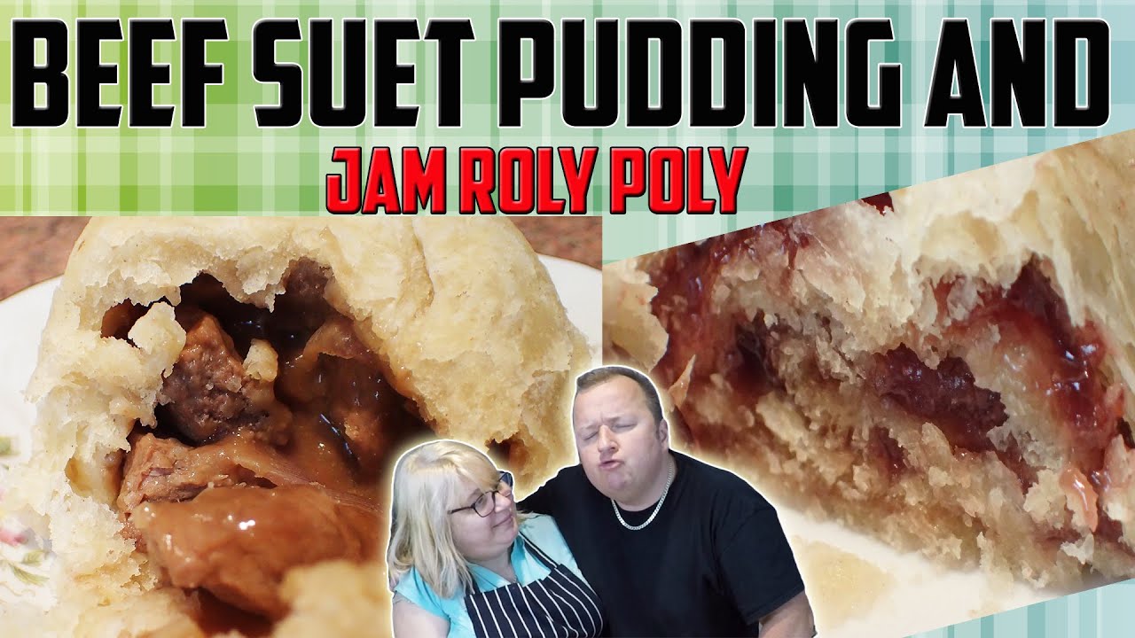 School Dinners Beef Suet Pudding And Jam Roly Poly