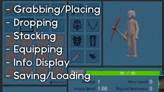 RPG Inventory In-Depth Explanation | Dreams Tutorial