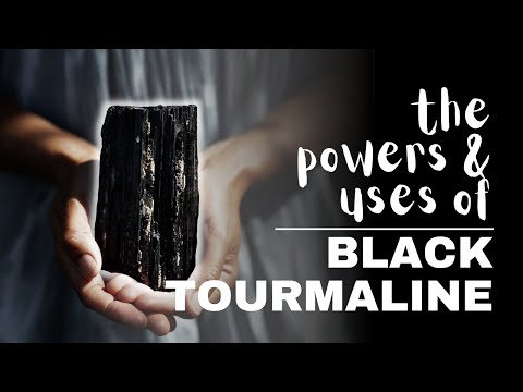 Video: Black Crystal: Magical And Healing Properties