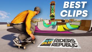 Best SKATEBOARD Clips From the Alpha | Riders Republic