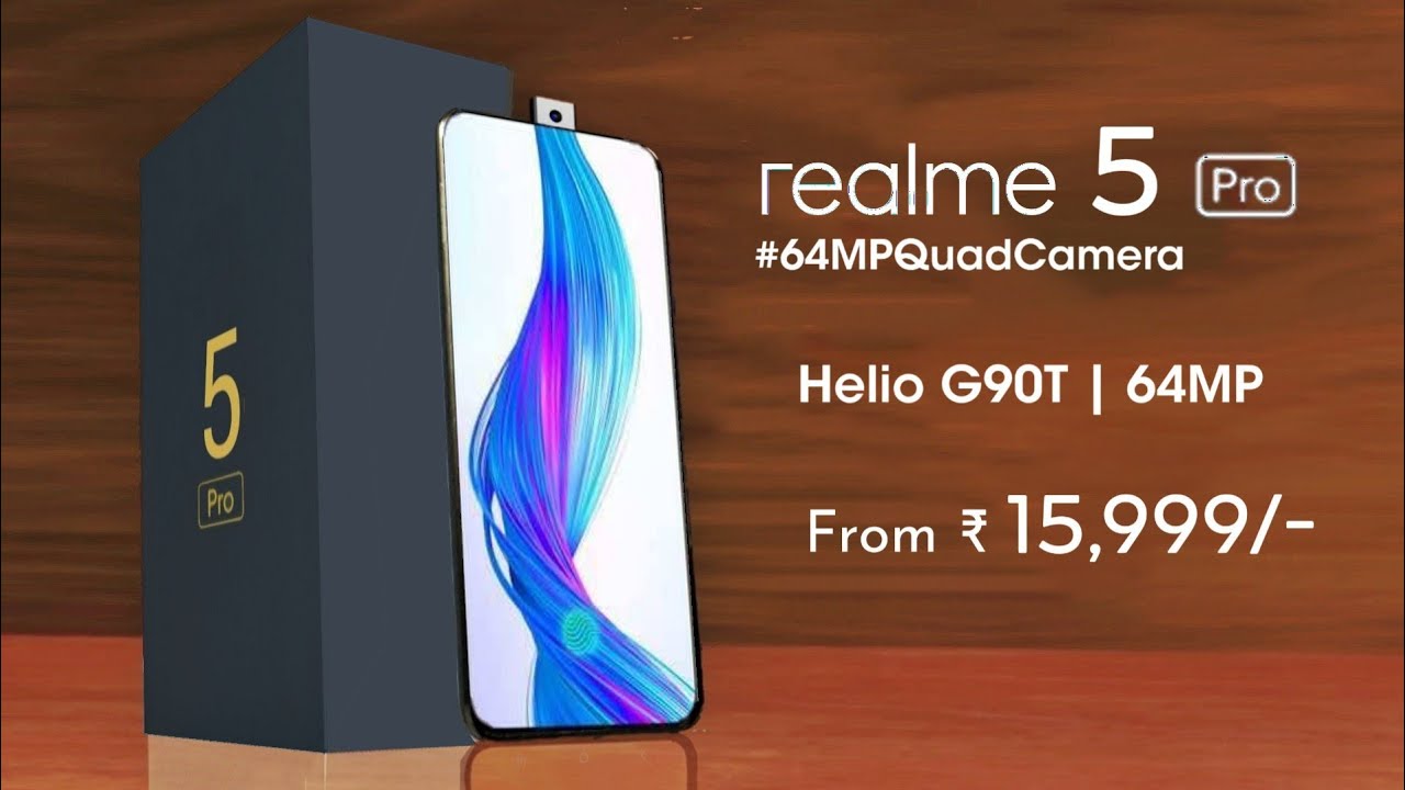 Realme 5 Pro 64mp Quad Camera Helio G90t Popup Selfie Realme