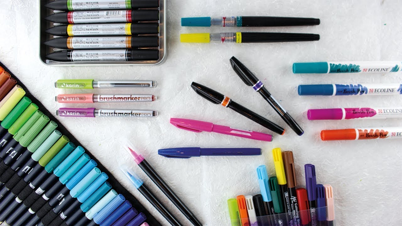 ¡Todo sobre Rotuladores para Lettering! 🌸 by The Flower Journal