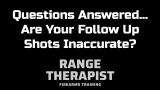 Are your follow up shots inaccurate? Florida Firearms Instructor - Master Class USPSA