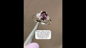 💜 Purple Spinel — a gem of renewal and inner strength